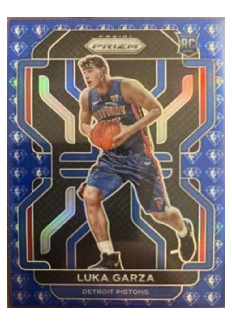 2021-22 Panini Prizm Base Set Luka Garza #303 card
