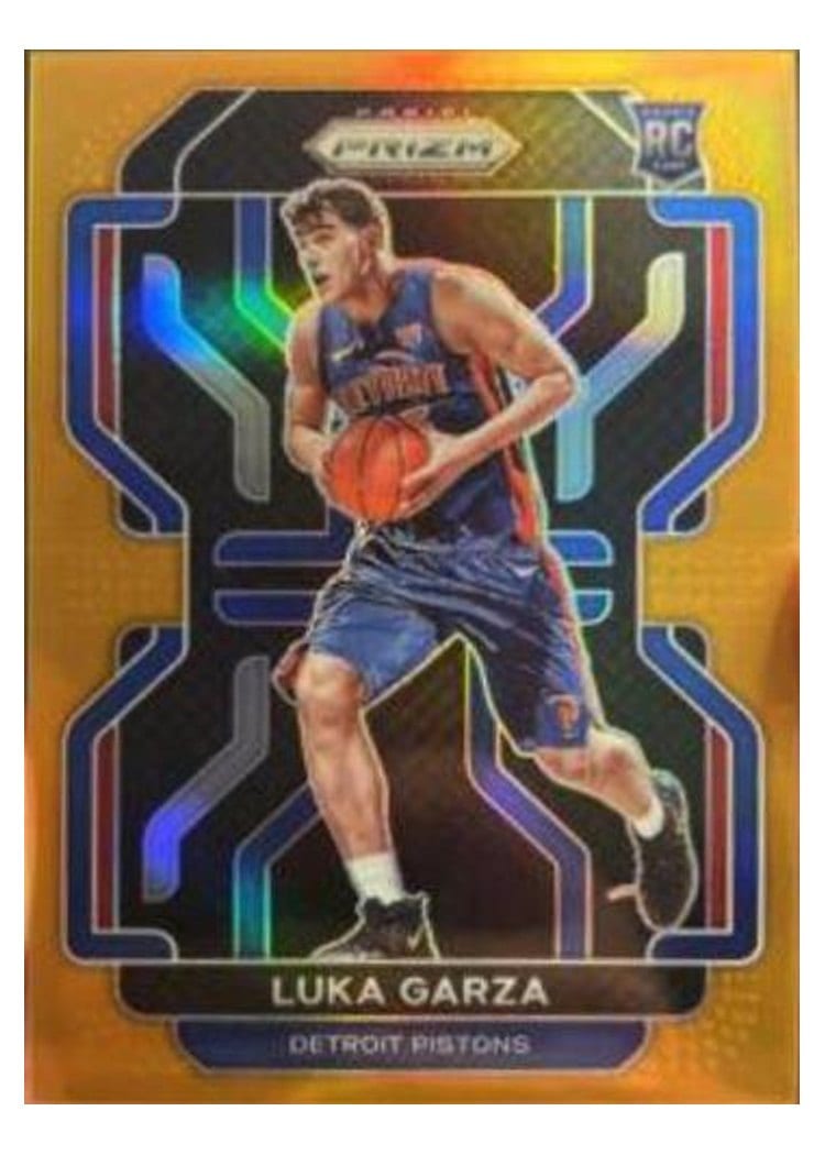 2021-22 Panini Prizm Base Set Luka Garza #303 card