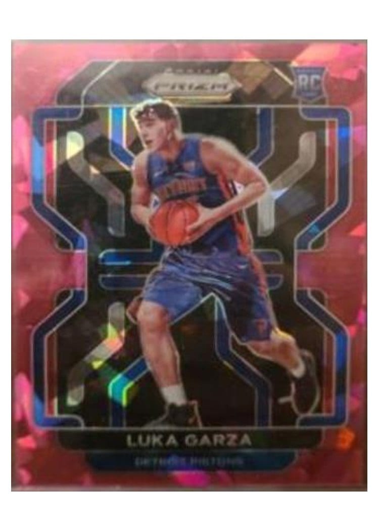 2021-22 Panini Prizm Base Set Luka Garza #303 card