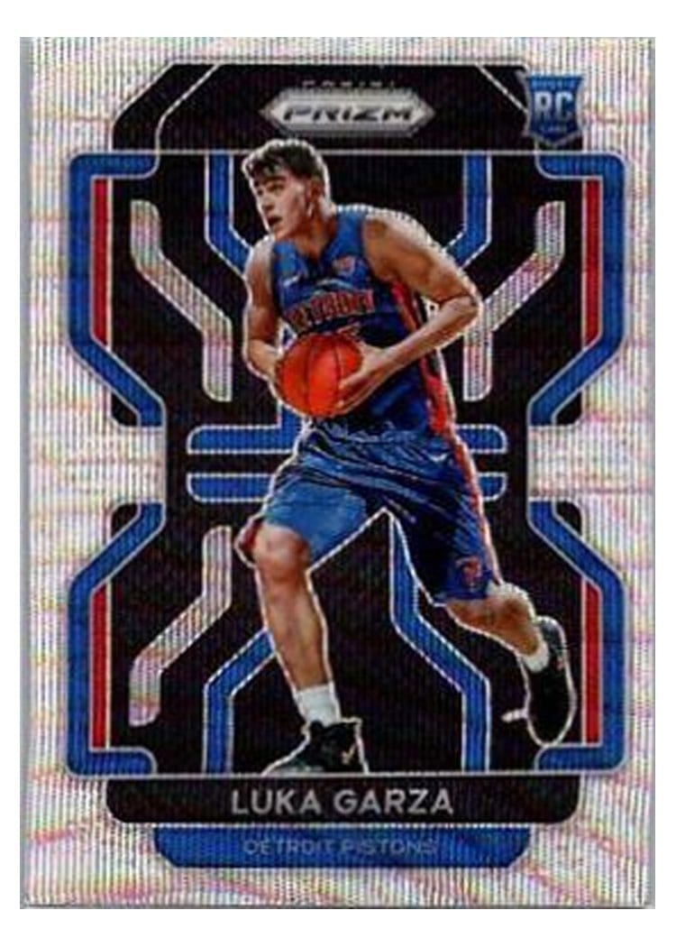 2021-22 Panini Prizm Base Set Luka Garza #303 card