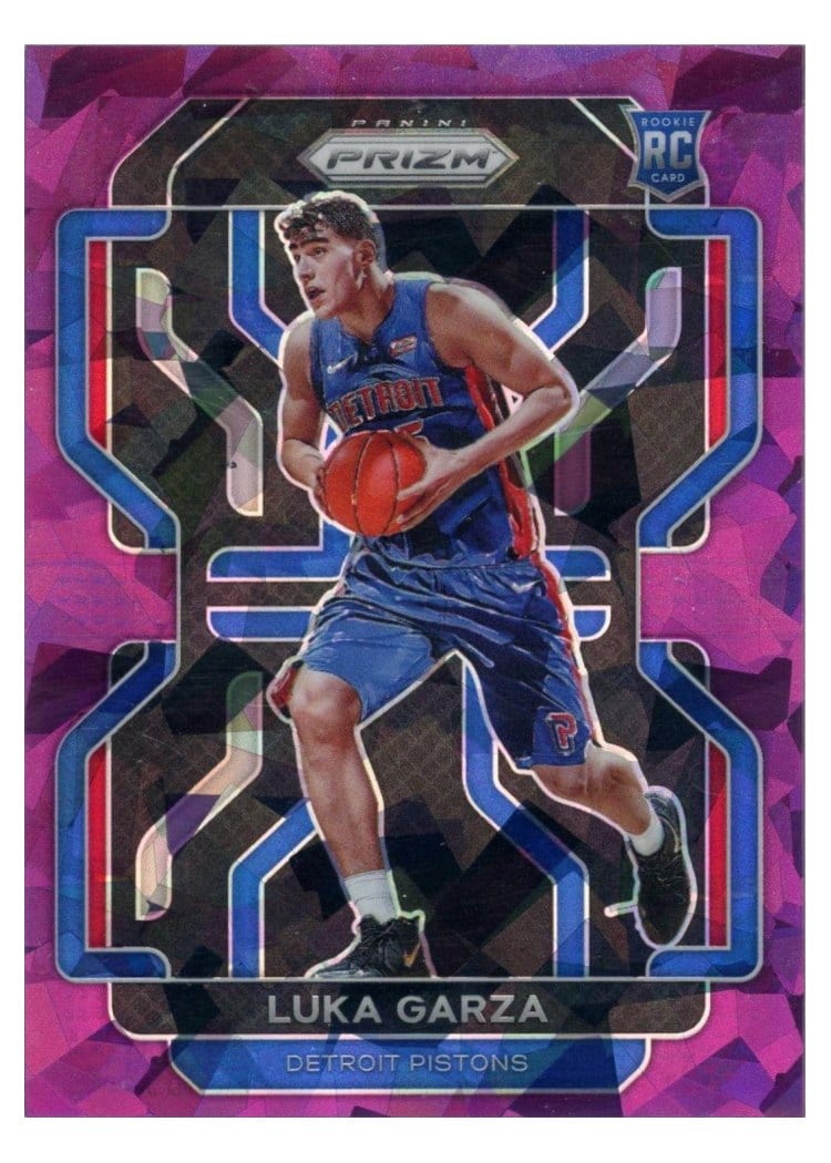 2021-22 Panini Prizm Base Set Luka Garza #303 card