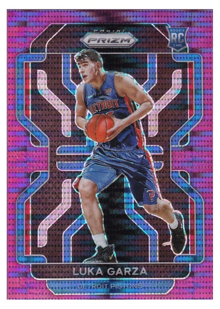 2021-22 Panini Prizm Base Set Luka Garza #303 card