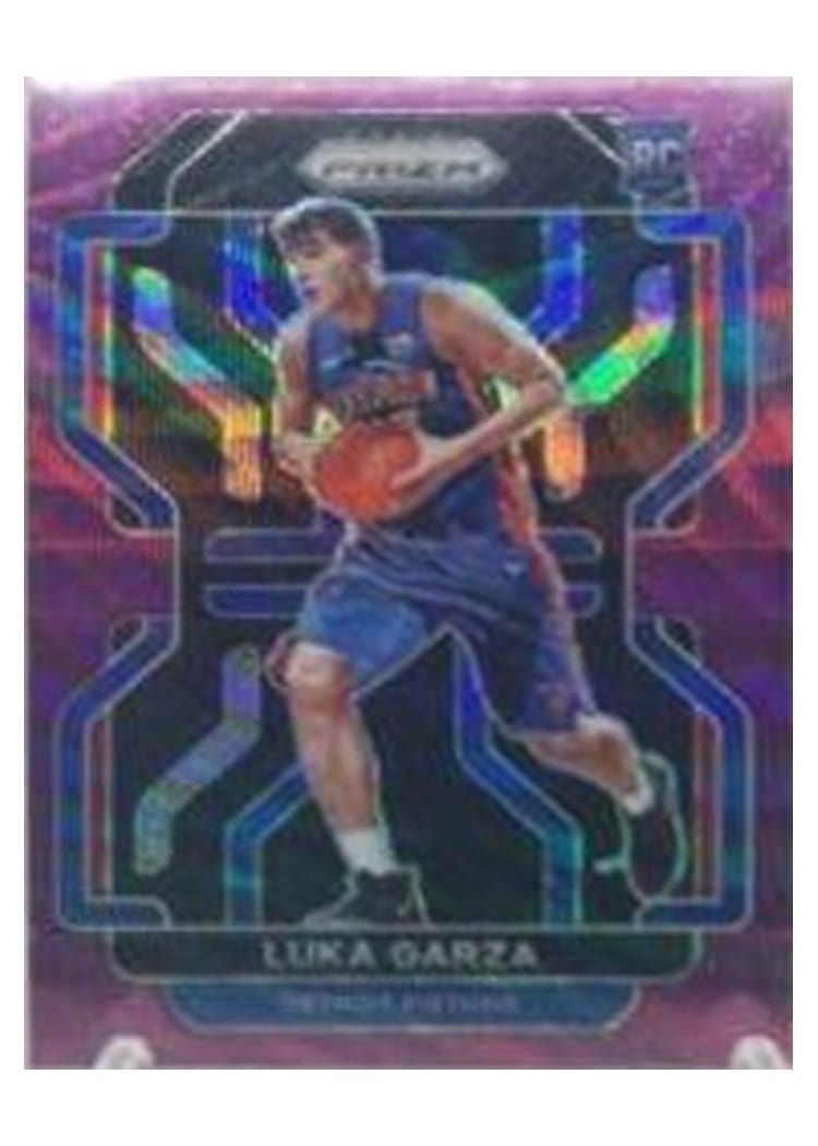 2021-22 Panini Prizm Base Set Luka Garza #303 card