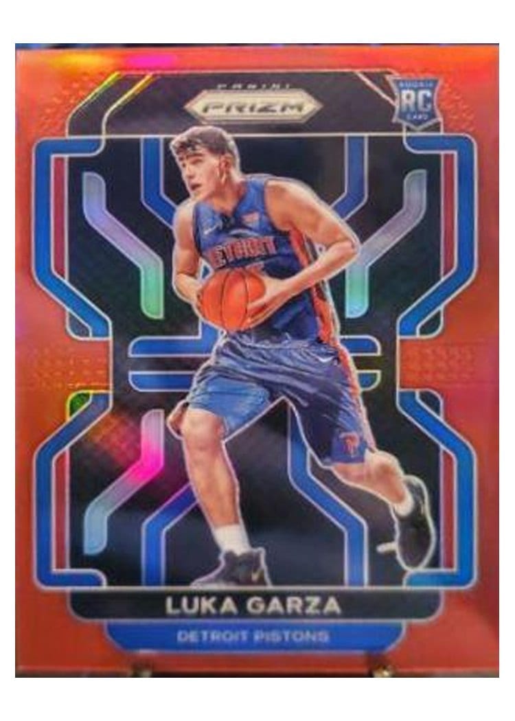 2021-22 Panini Prizm Base Set Luka Garza #303 card