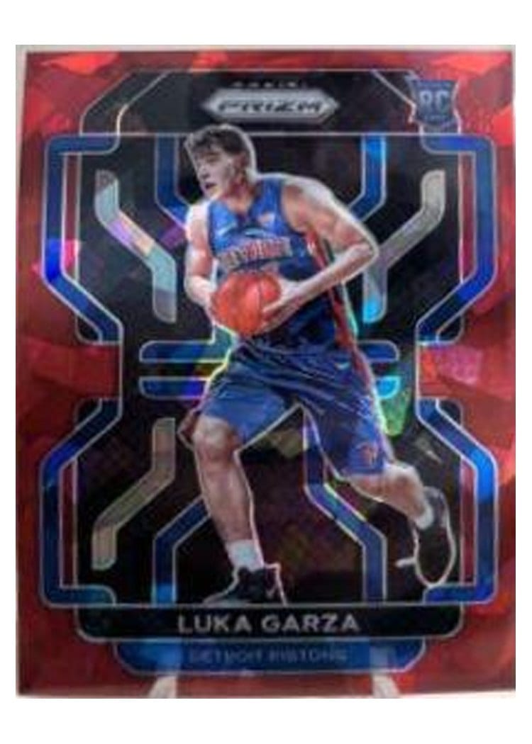 2021-22 Panini Prizm Base Set Luka Garza #303 card