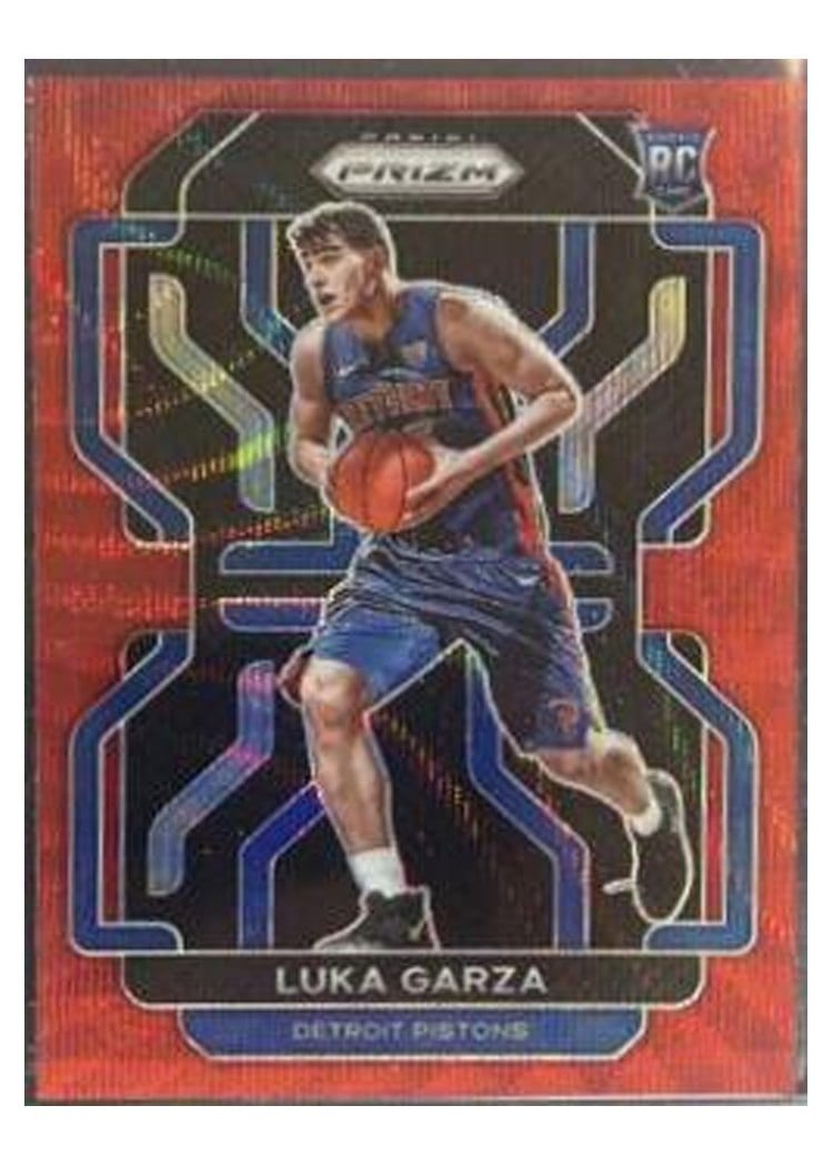 2021-22 Panini Prizm Base Set Luka Garza #303 card
