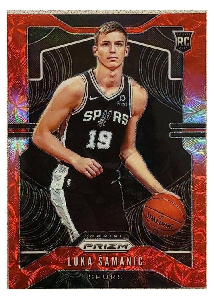 2019-20 Panini Prizm Base Set Luka Samanic #265 card