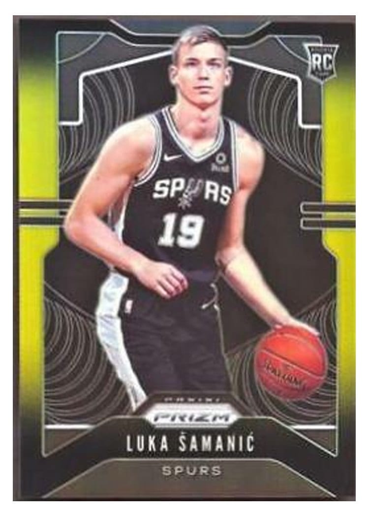2019-20 Panini Prizm Base Set Luka Samanic #265 card