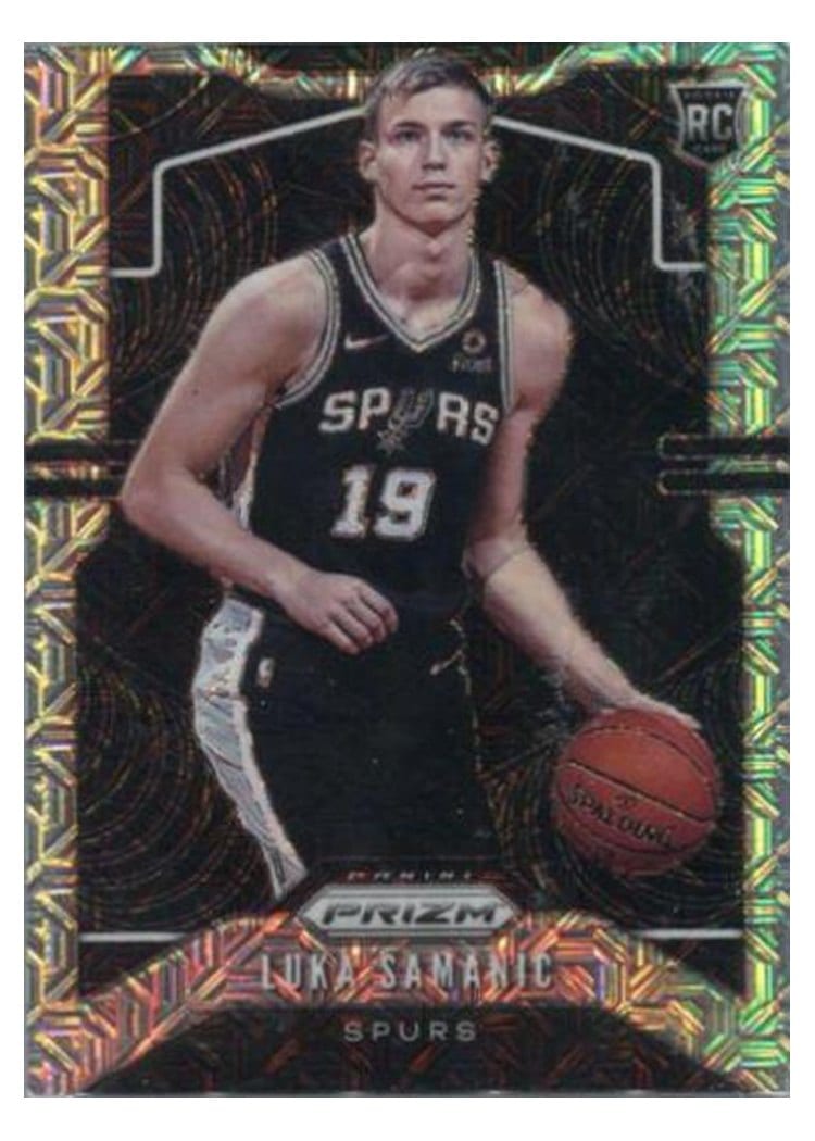 2019-20 Panini Prizm Base Set Luka Samanic #265 card