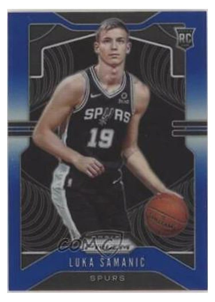 2019-20 Panini Prizm Base Set Luka Samanic #265 card
