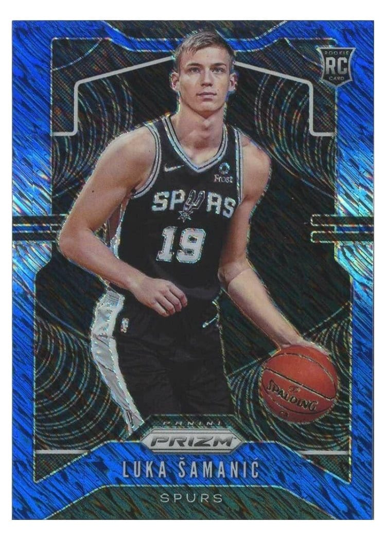 2019-20 Panini Prizm Base Set Luka Samanic #265 card