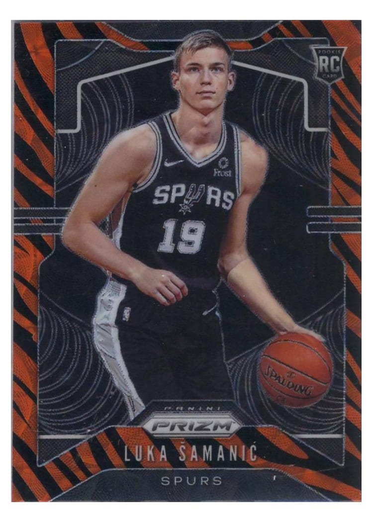 2019-20 Panini Prizm Base Set Luka Samanic #265 card