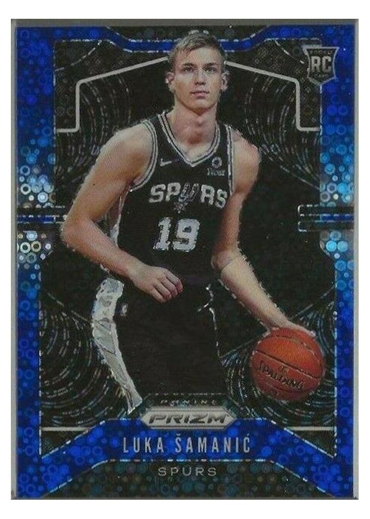 2019-20 Panini Prizm Base Set Luka Samanic #265 card