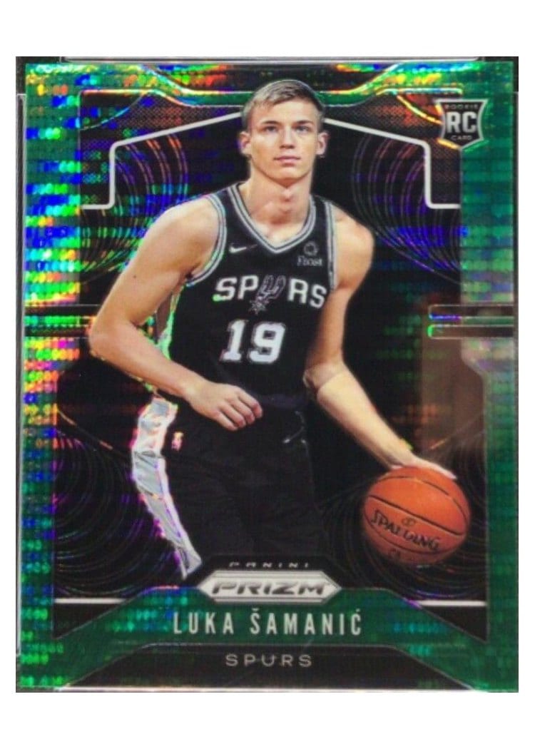 2019-20 Panini Prizm Base Set Luka Samanic #265 card