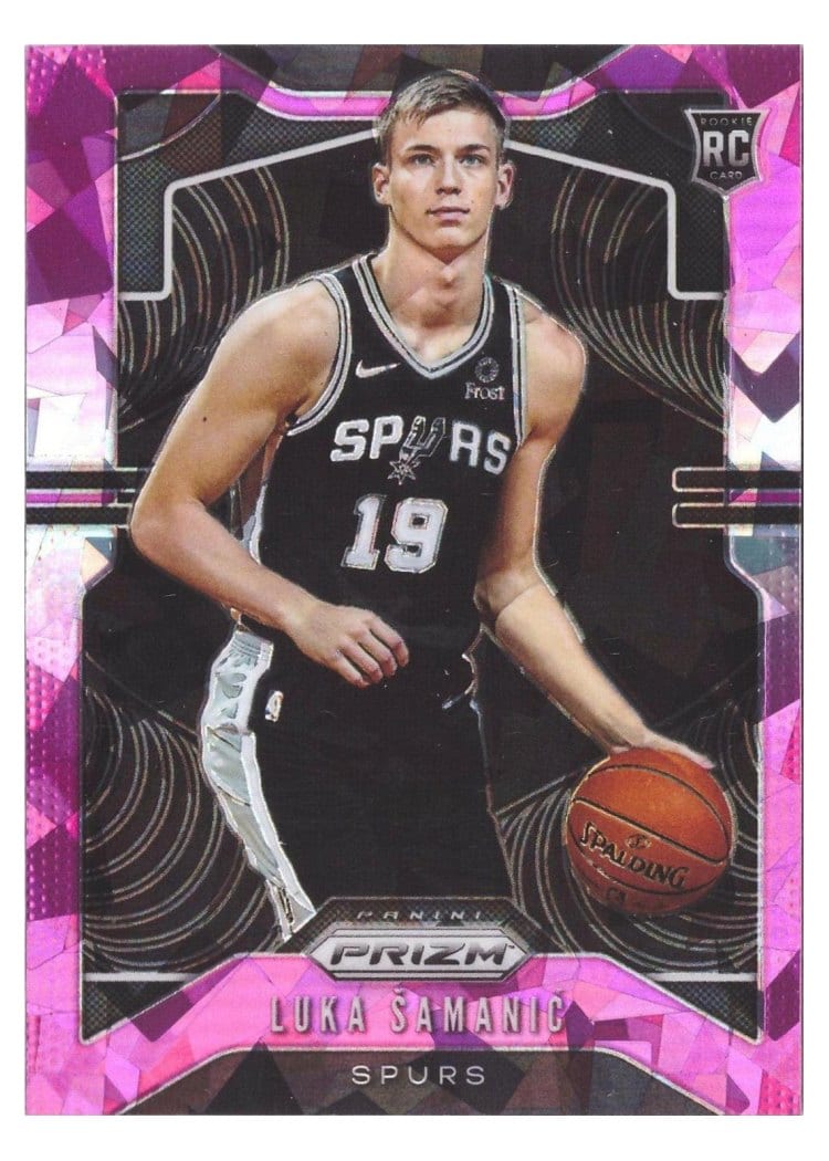 2019-20 Panini Prizm Base Set Luka Samanic #265 card