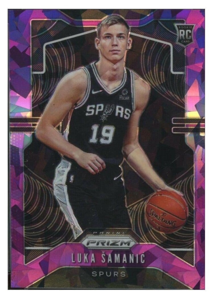2019-20 Panini Prizm Base Set Luka Samanic #265 card