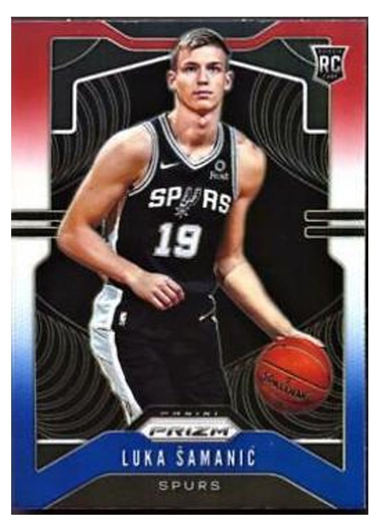 2019-20 Panini Prizm Base Set Luka Samanic #265 card