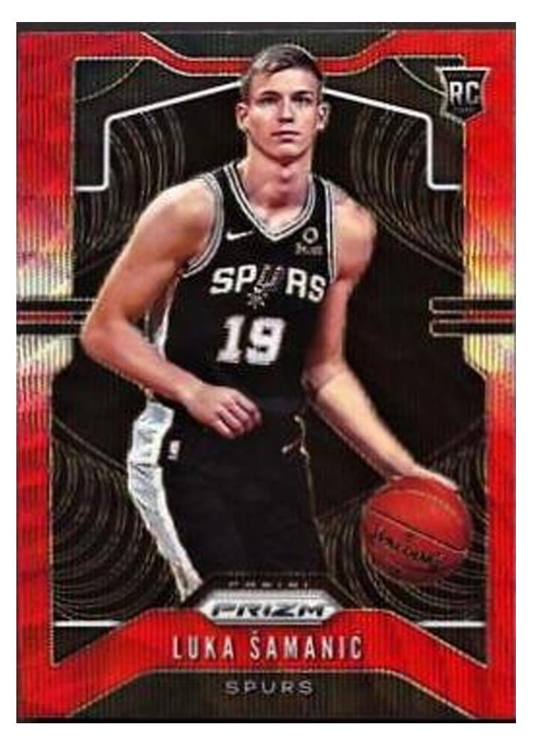 2019-20 Panini Prizm Base Set Luka Samanic #265 card