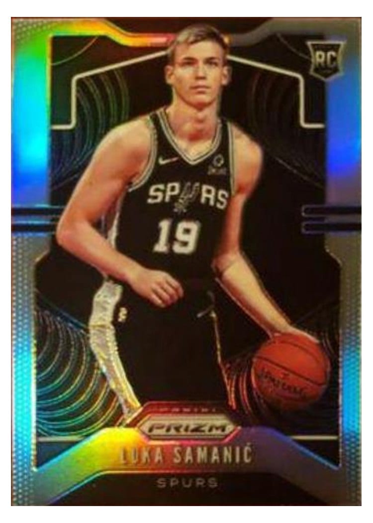 2019-20 Panini Prizm Base Set Luka Samanic #265 card