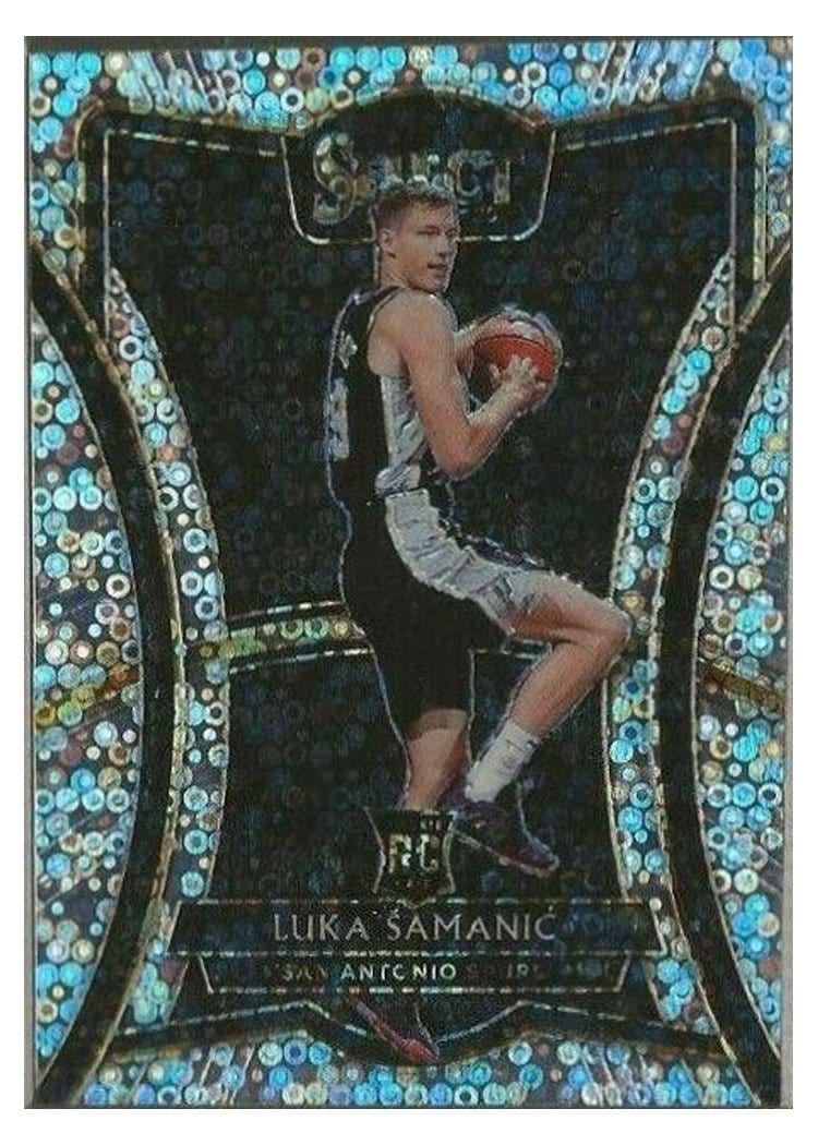 2019-20 Panini Select Base Set Luka Samanic #105 card