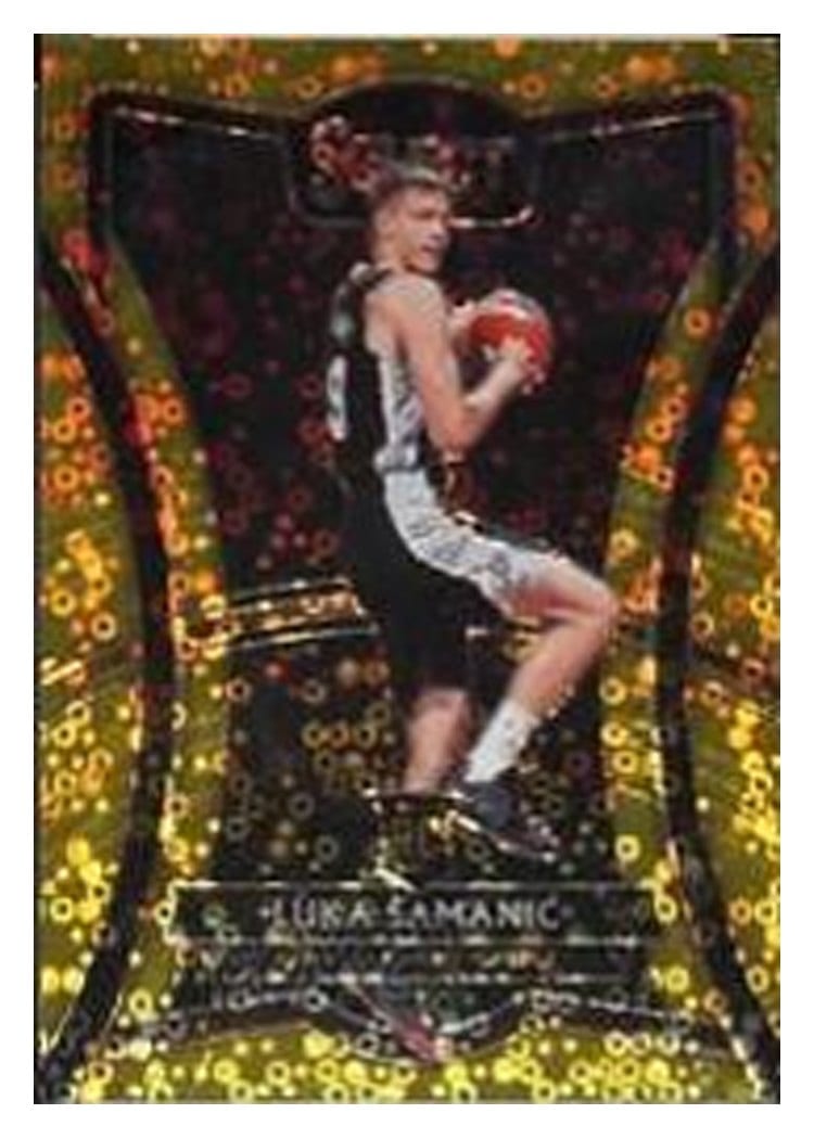 2019-20 Panini Select Base Set Luka Samanic #105 card