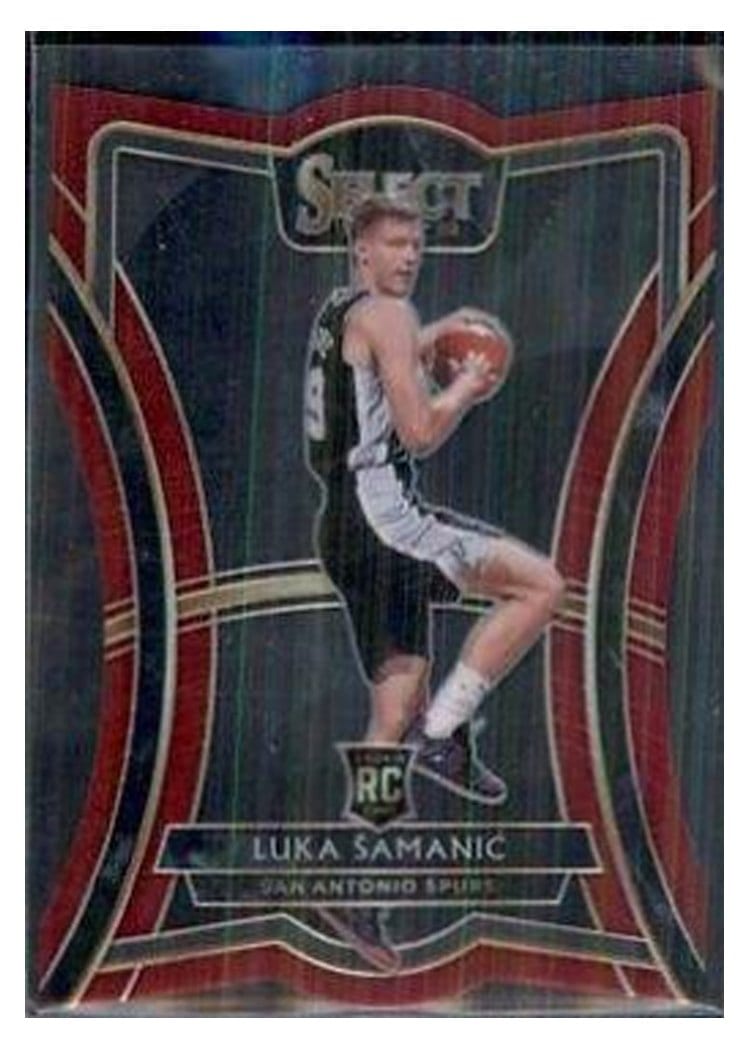 2019-20 Panini Select Base Set Luka Samanic #105 card