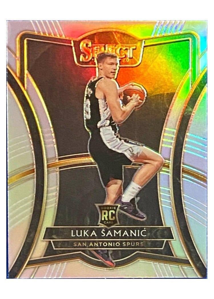 2019-20 Panini Select Base Set Luka Samanic #105 card