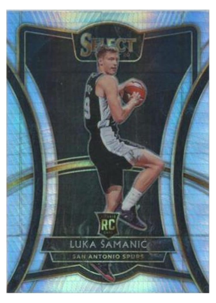 2019-20 Panini Select Base Set Luka Samanic #291 card