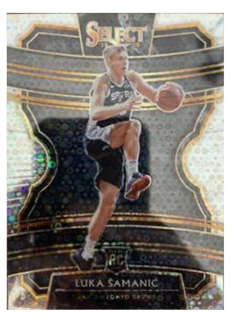 2019-20 Panini Select Base Set Luka Samanic #77 card