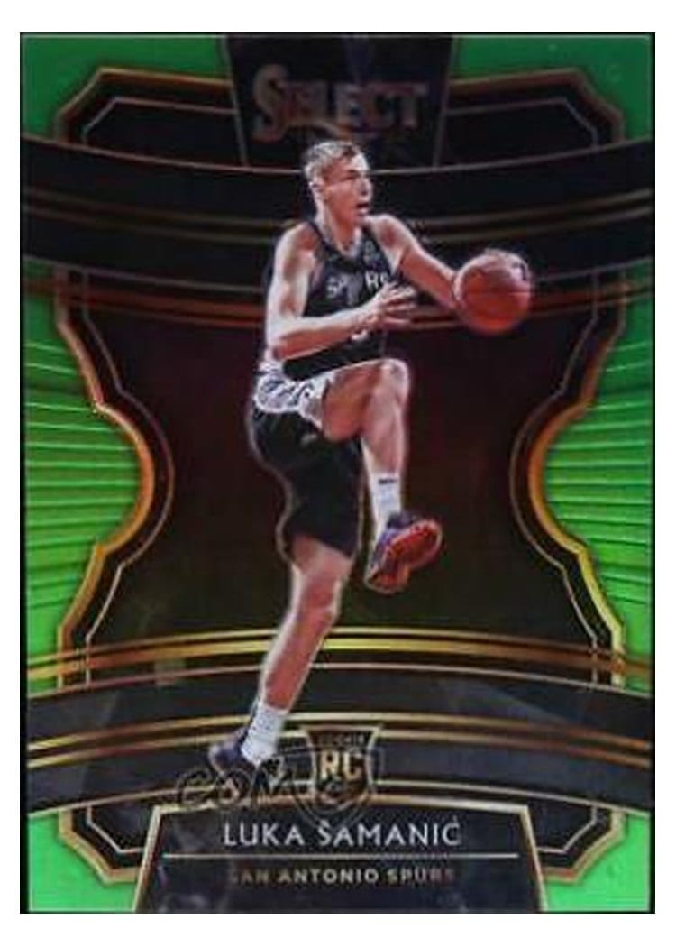 2019-20 Panini Select Base Set Luka Samanic #77 card
