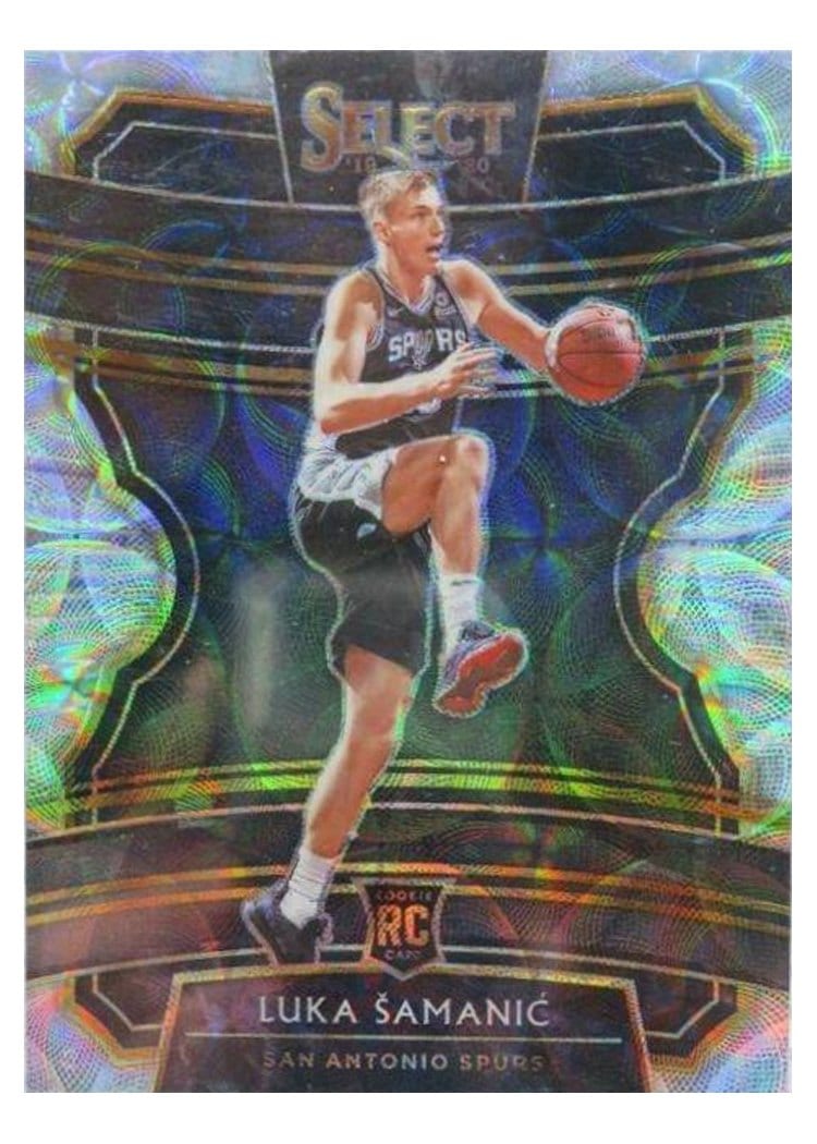 2019-20 Panini Select Base Set Luka Samanic #77 card