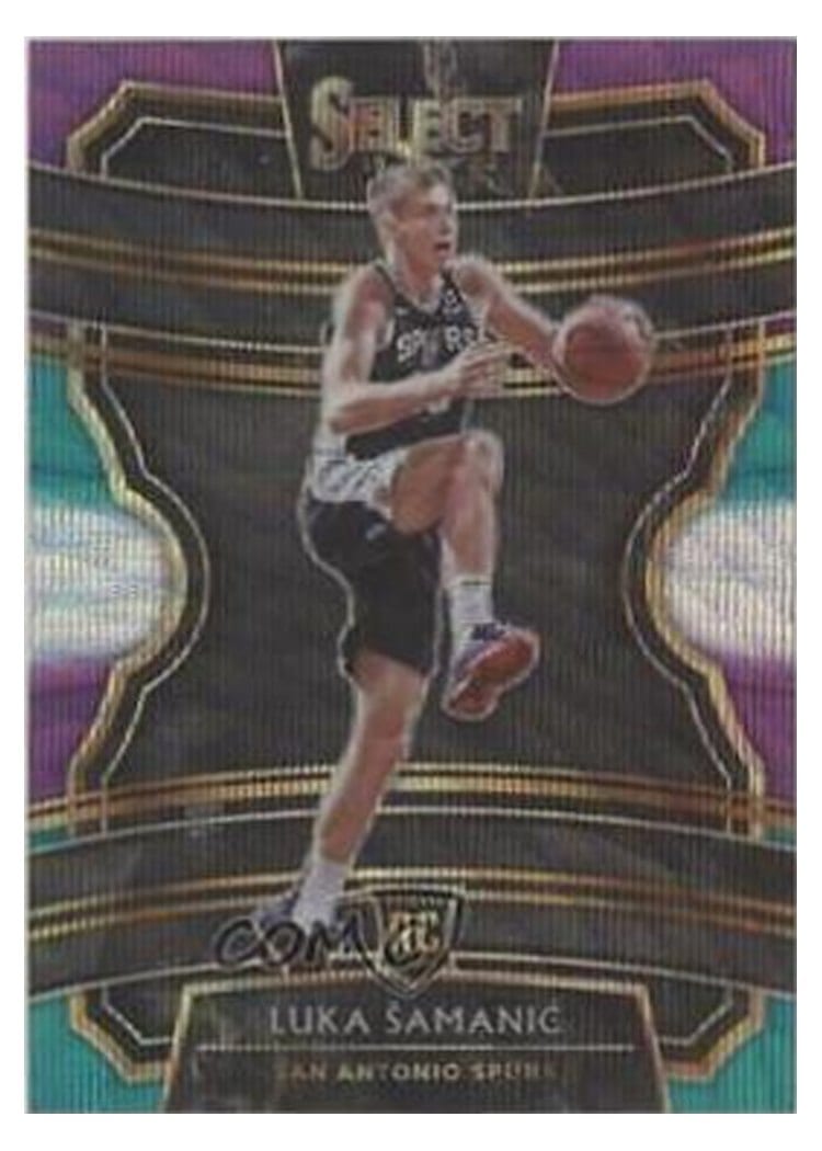 2019-20 Panini Select Base Set Luka Samanic #77 card