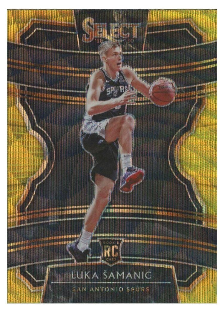 2019-20 Panini Select Base Set Luka Samanic #77 card