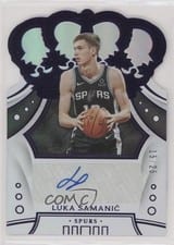 2019 Panini Crown Royale Rookie Autographs Luka Samanic #CR-LSM card