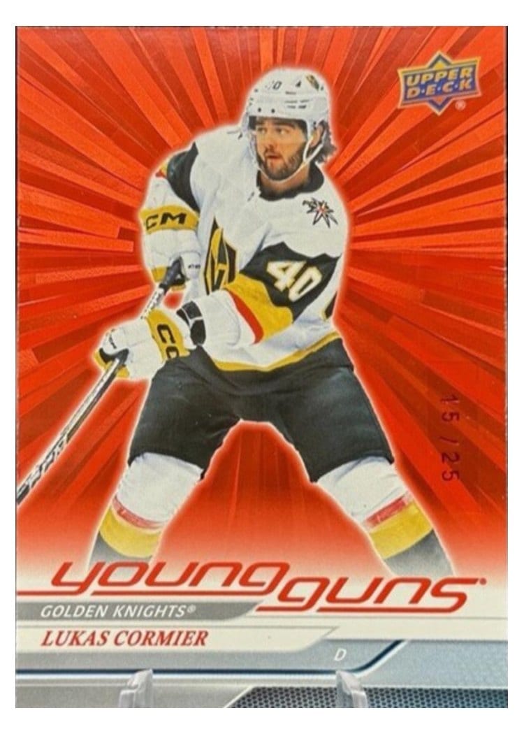 2024-25 Upper Deck Base Set Lukas Cormier #249 card