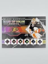 2022-23 Upper Deck Black Diamond Band of Color Rookies Lukas Dostal #BCR-LD card