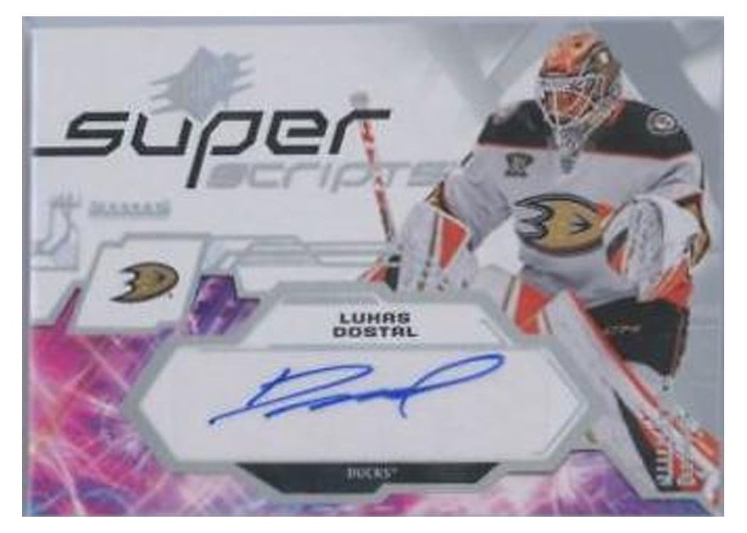 2023-24 SPx Superscripts Lukas Dostal #SS-LD card