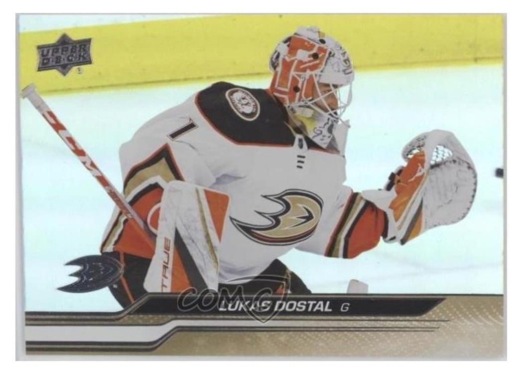 2023-24 Upper Deck Base Set Lukas Dostal #5 card