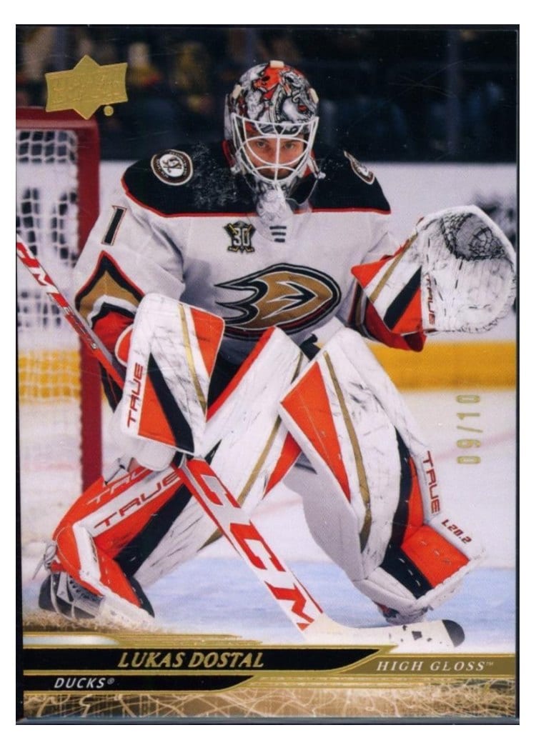 2024-25 Upper Deck Base Set Lukas Dostal #7 card