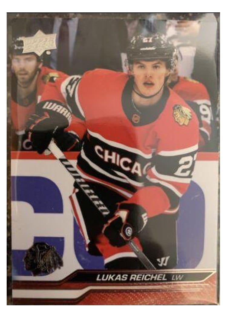 2023-24 Upper Deck Base Set Lukas Reichel #36 card