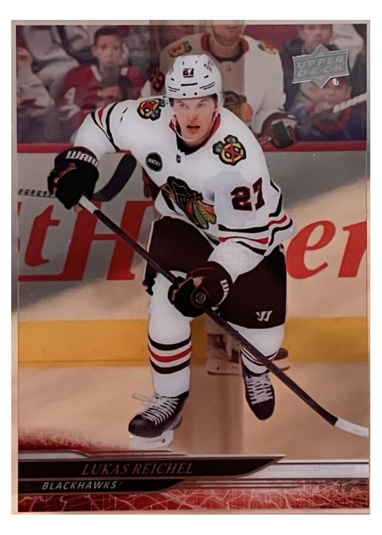 2024-25 Upper Deck Base Set Lukas Reichel #282 card