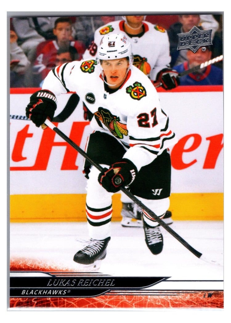 2024-25 Upper Deck Base Set Lukas Reichel #282 card