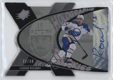 2023-24 SPx Autograph Holograph Rookies Lukas Rousek #HGR-LR card