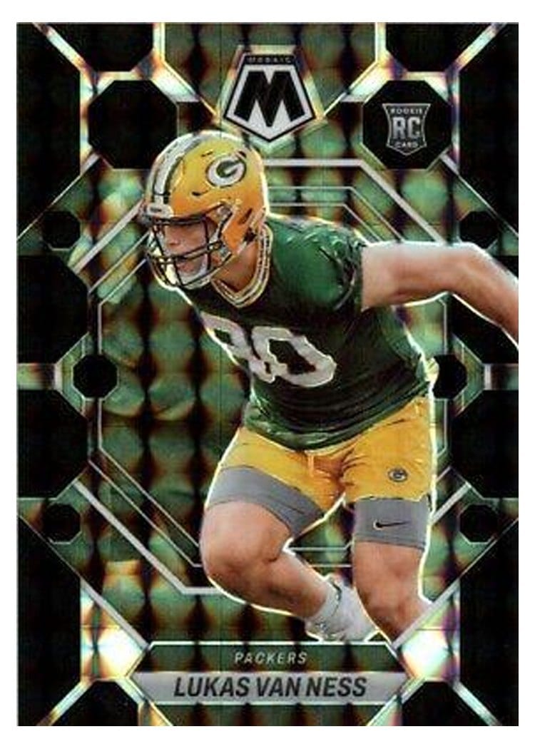 2023 Panini Mosaic Base Set Lukas Van Ness #342 card