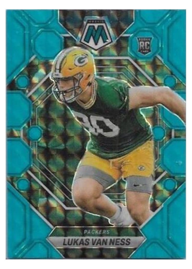 2023 Panini Mosaic Base Set Lukas Van Ness #342 card