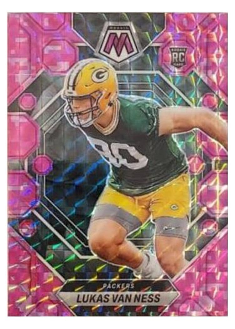 2023 Panini Mosaic Base Set Lukas Van Ness #342 card