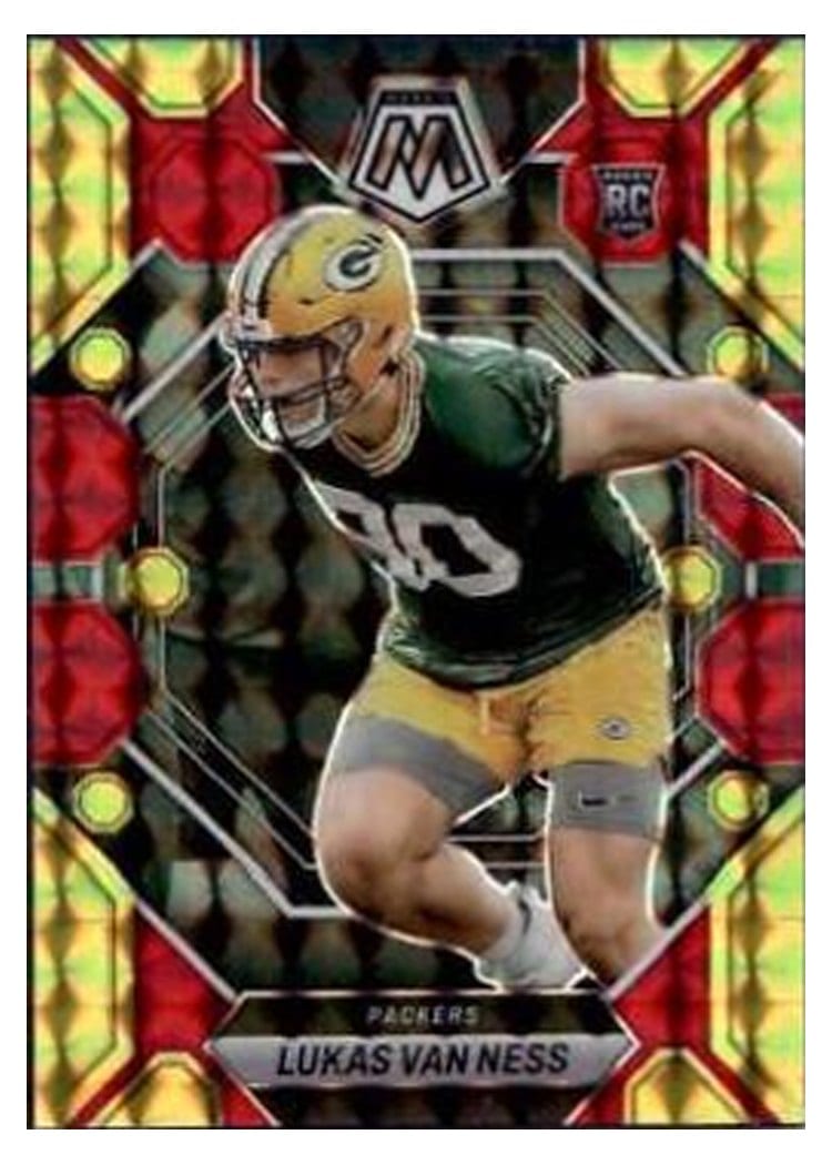 2023 Panini Mosaic Base Set Lukas Van Ness #342 card