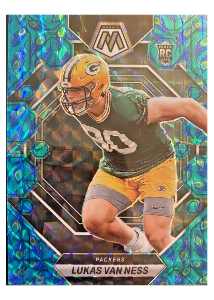 2023 Panini Mosaic Base Set Lukas Van Ness #342 card