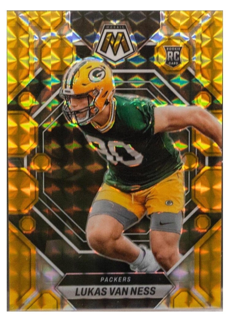 2023 Panini Mosaic Base Set Lukas Van Ness #342 card