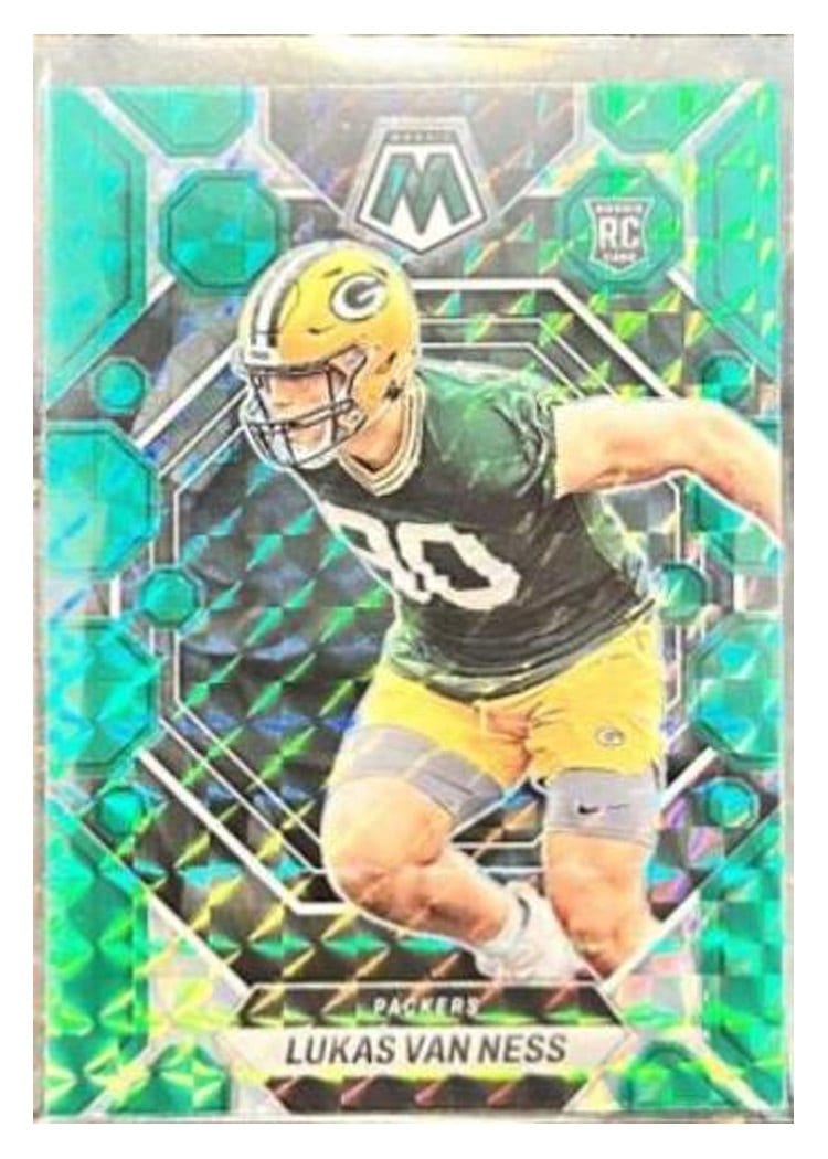 2023 Panini Mosaic Base Set Lukas Van Ness #342 card